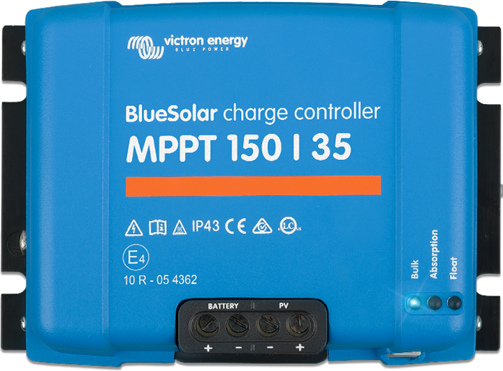 BlueSolar MPPT 150/35 típushoz, egészen a 250/100 típusig